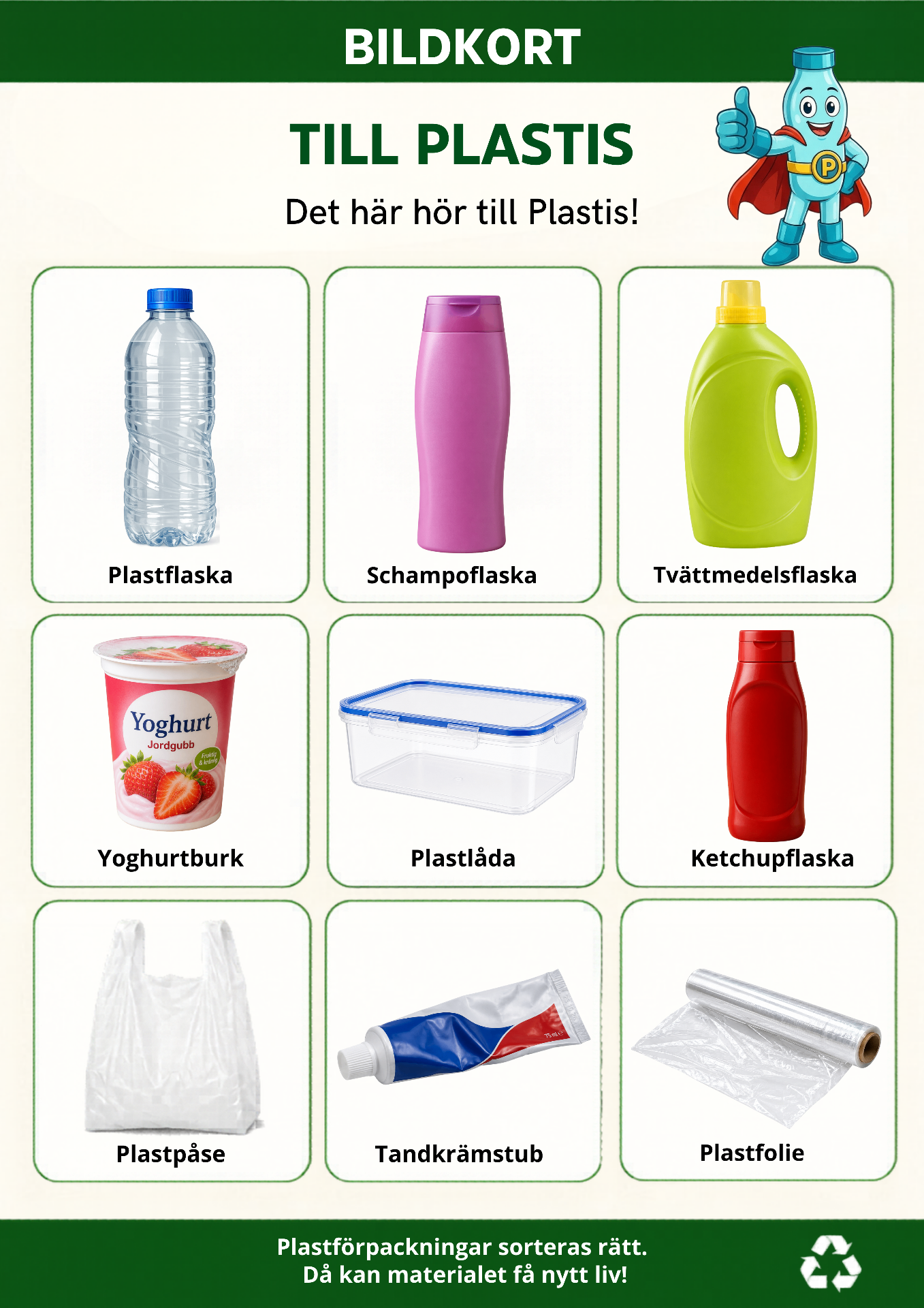 Förhandsvisning: Bildkort & sorteringsmatta 1